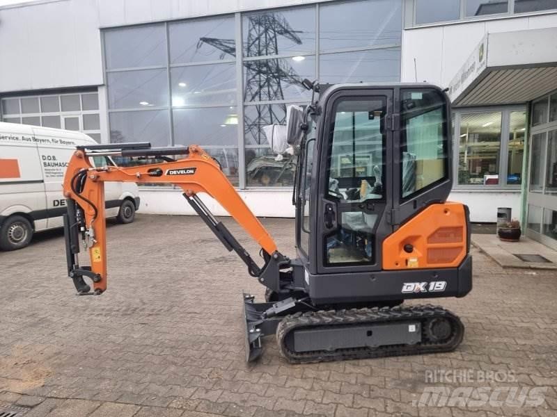 Doosan DX 19-7 Mini excavators < 7t