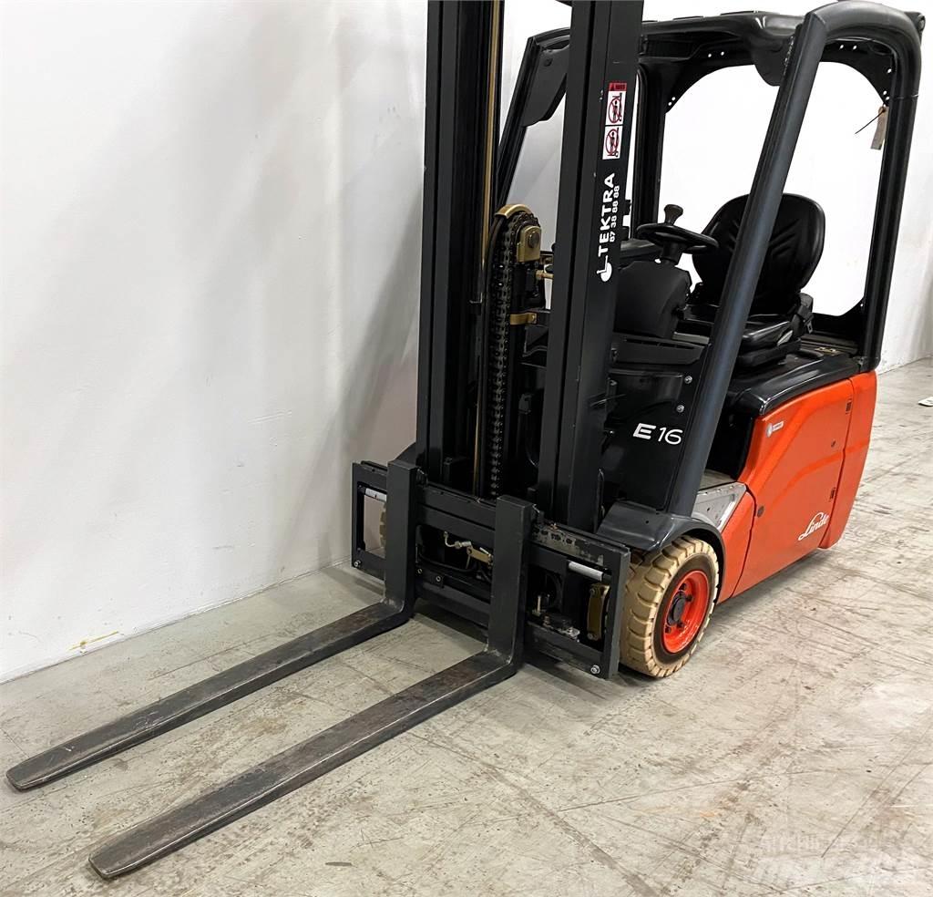 Linde E 16 C-01 Electric forklift trucks