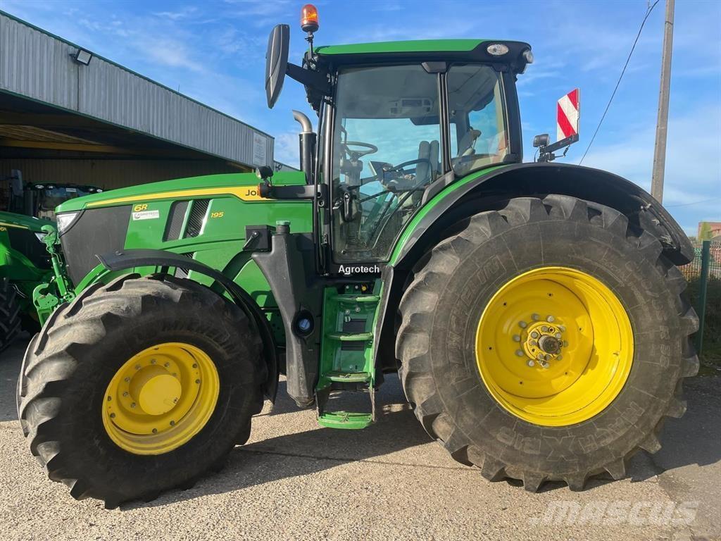 John Deere 6R195 Tractors