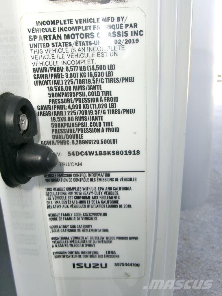 Isuzu NPR Van Body Trucks