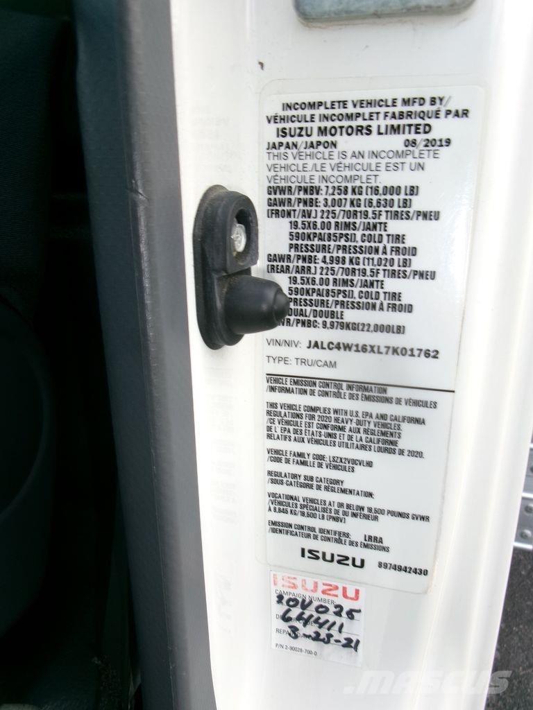 Isuzu NPRHD Van Body Trucks