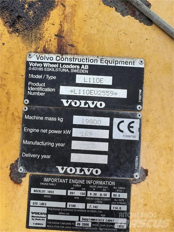 Volvo L 110 E Wheel loaders