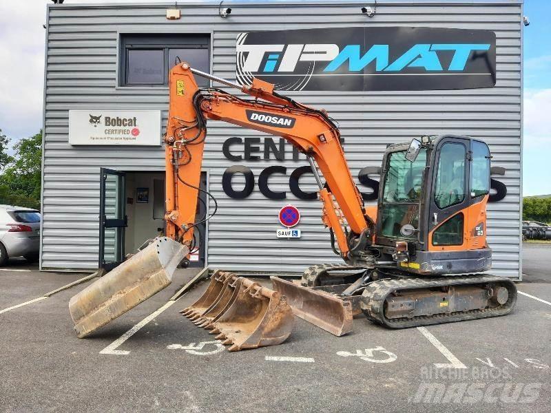 Doosan DX63-3 Mini excavators < 7t