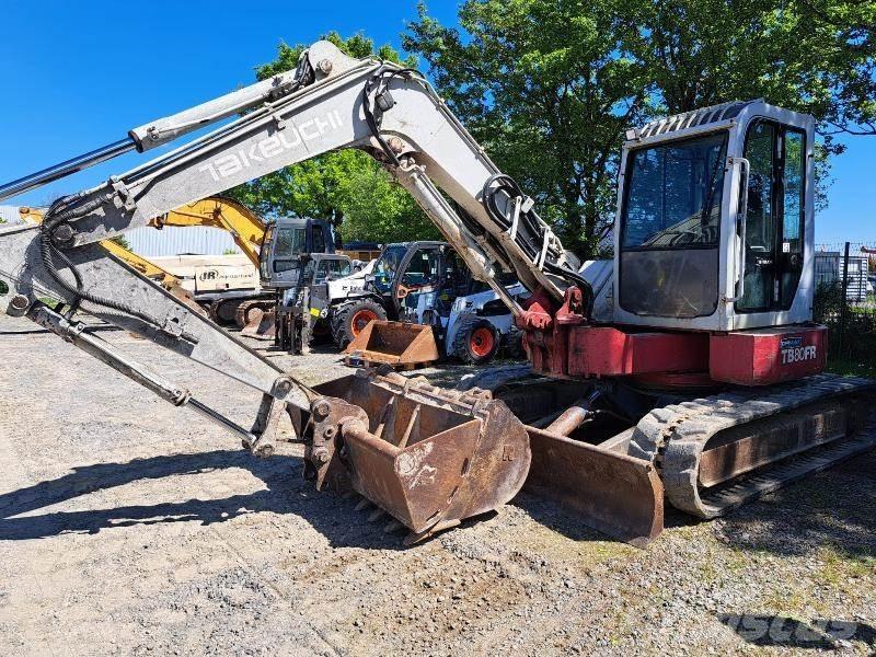 Takeuchi TB80FR Mini excavators < 7t