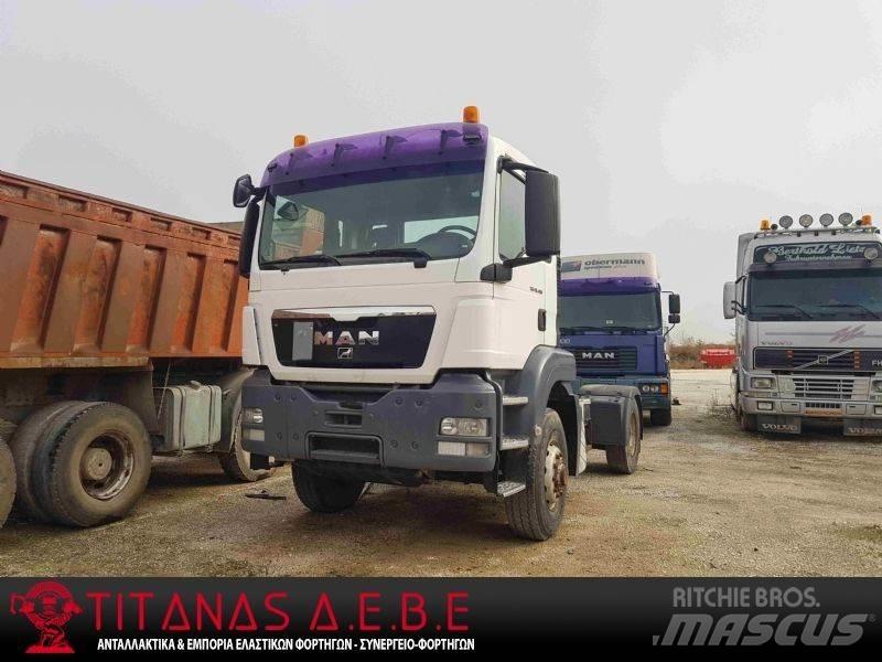 MAN 09 TGS 18.400 4X4 Truck Tractor Units