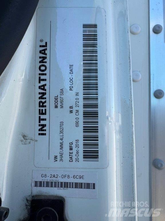 International MV Van Body Trucks
