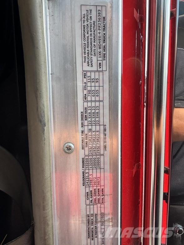 Kenworth W900 Truck Tractor Units