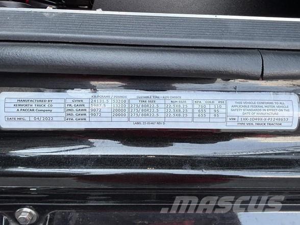 Kenworth W990 Truck Tractor Units