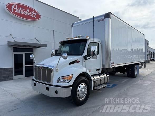 Peterbilt 536 Van Body Trucks