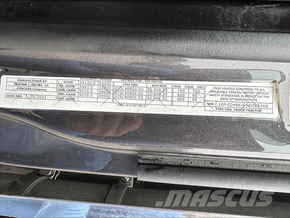 Peterbilt 567 Truck Tractor Units