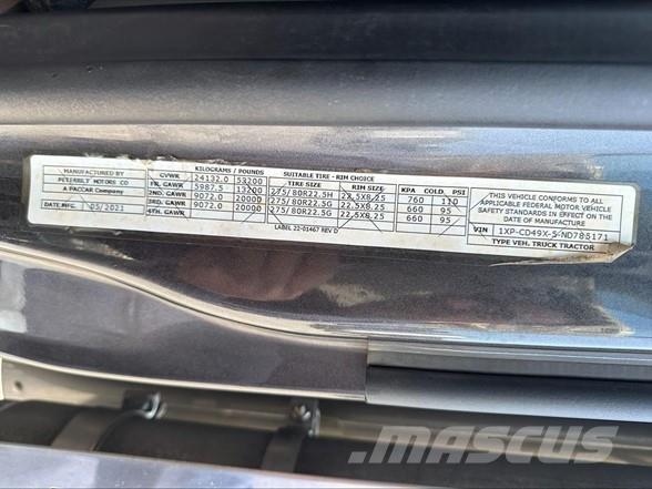 Peterbilt 567 Truck Tractor Units