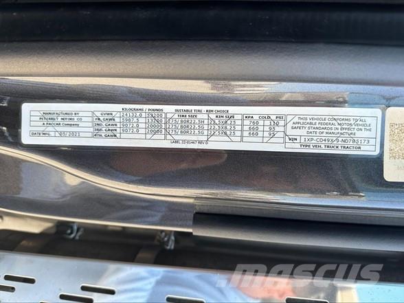 Peterbilt 567 Truck Tractor Units