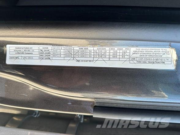 Peterbilt 567 Truck Tractor Units