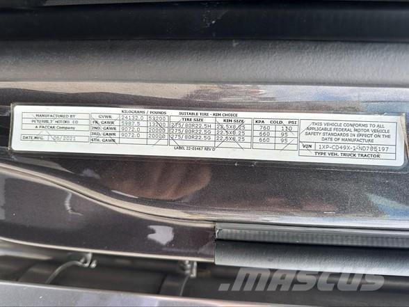 Peterbilt 567 Truck Tractor Units