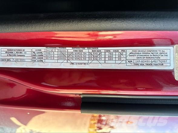 Peterbilt 579 Truck Tractor Units