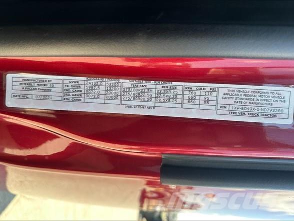 Peterbilt 579 Truck Tractor Units
