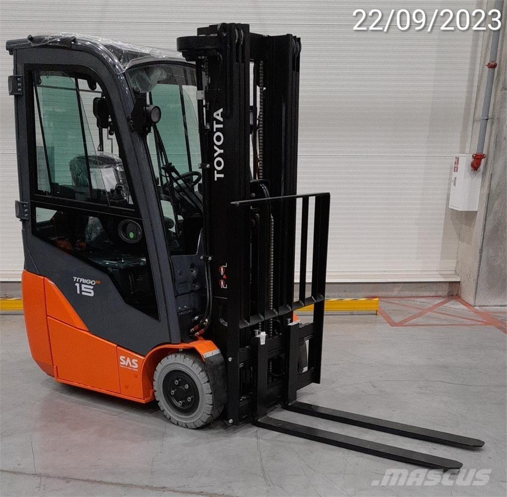 Toyota 8FBE15T Electric forklift trucks