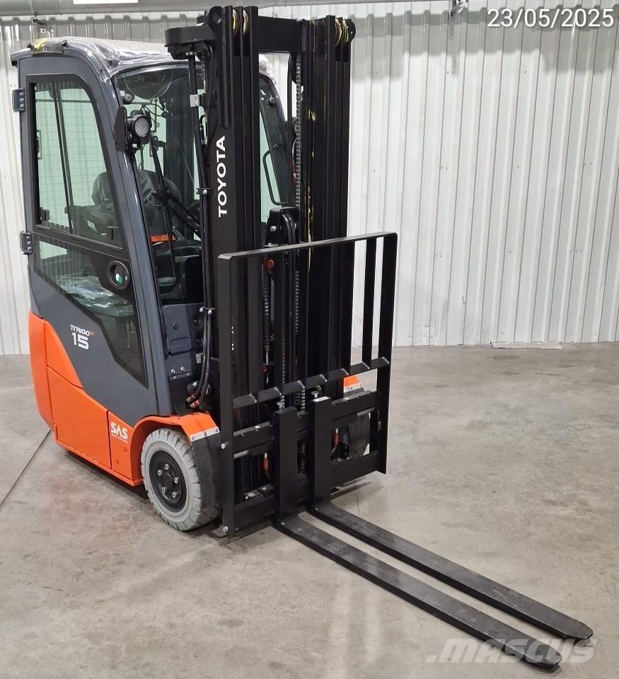 Toyota 8FBE15T Electric forklift trucks