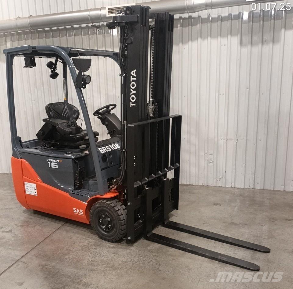Toyota 8FBE16T Electric forklift trucks