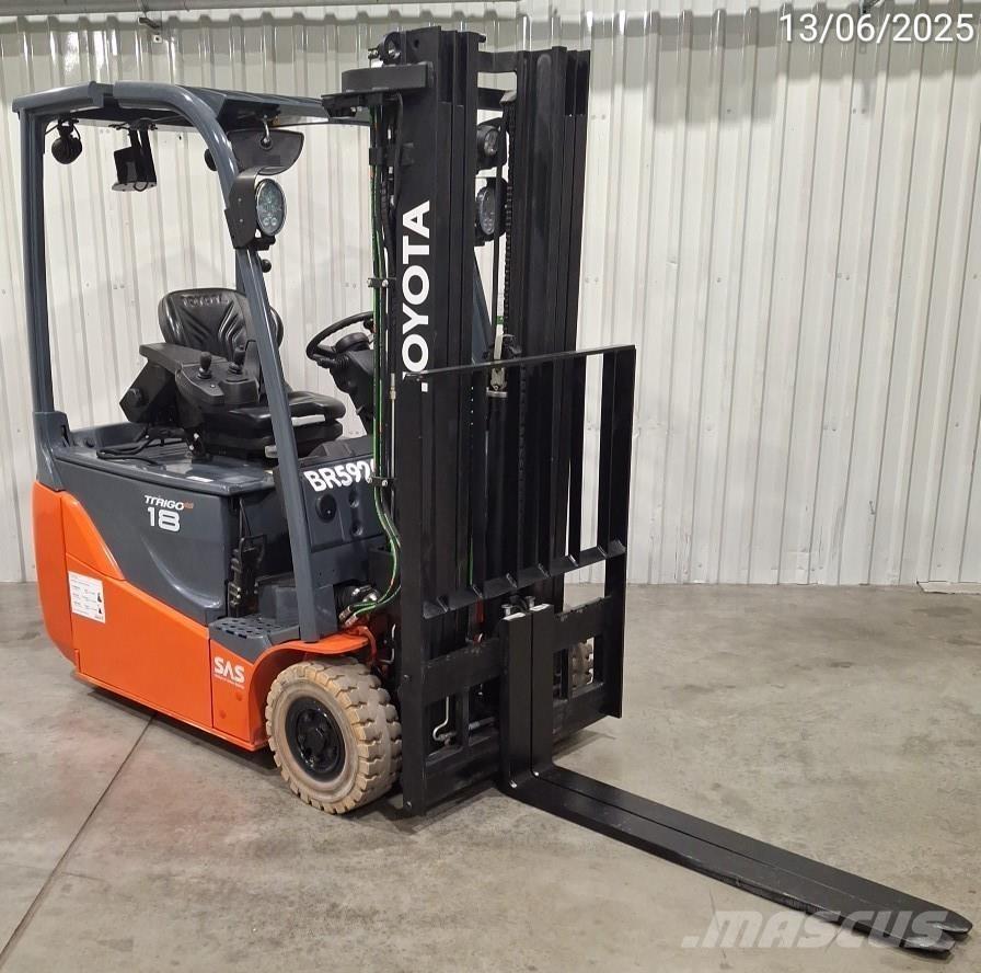 Toyota 8FBE18T Electric forklift trucks