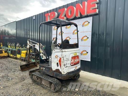 Bobcat E17 Canopy Mini excavators < 7t
