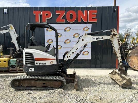 Bobcat E26 Canopy Mini excavators < 7t