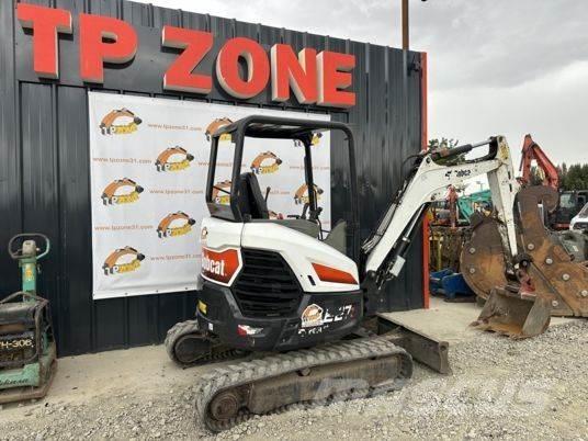 Bobcat E27Z Canopy Mini excavators < 7t
