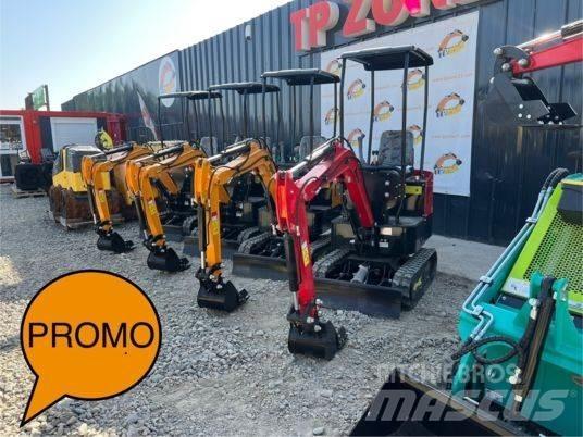 JPC KV12 minipelle Mini excavators < 7t
