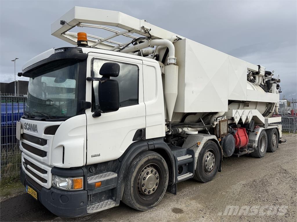 Scania P450 Euro6 Sewage disposal Trucks