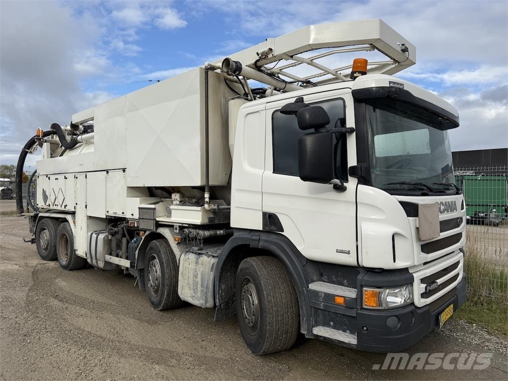 Scania P450 Euro6 Sewage disposal Trucks