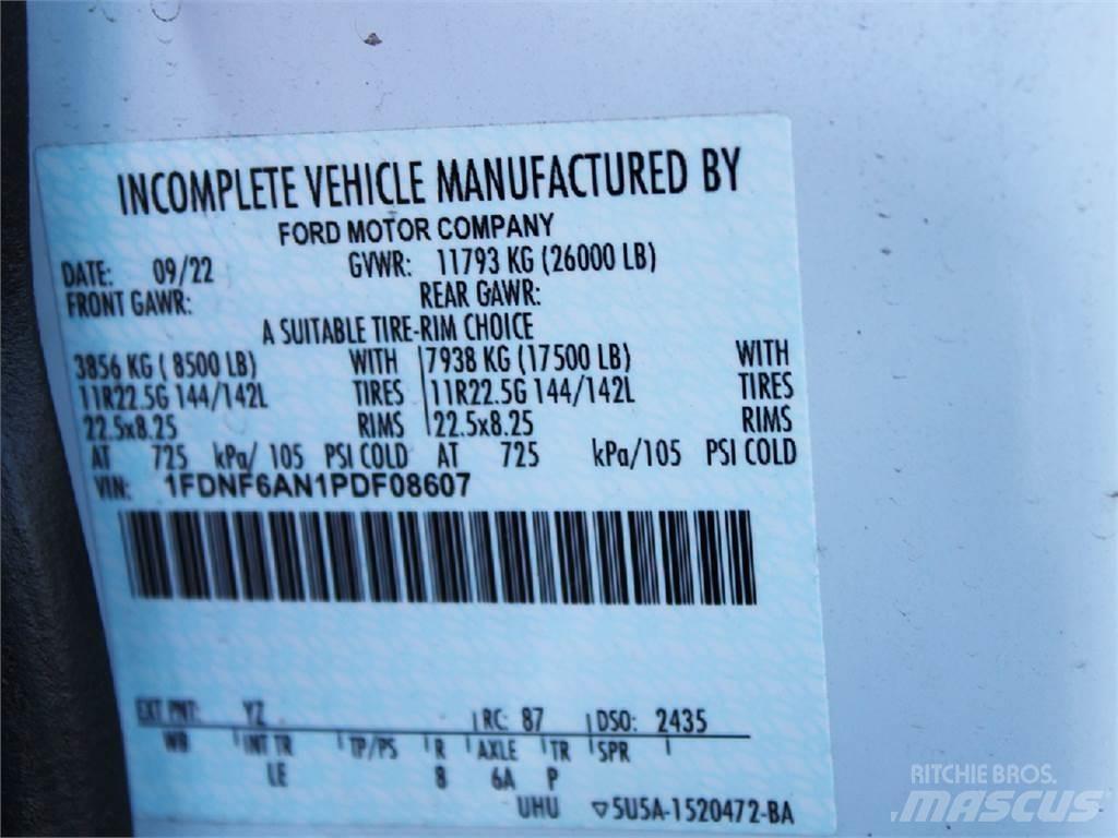 Ford F650 Van Body Trucks