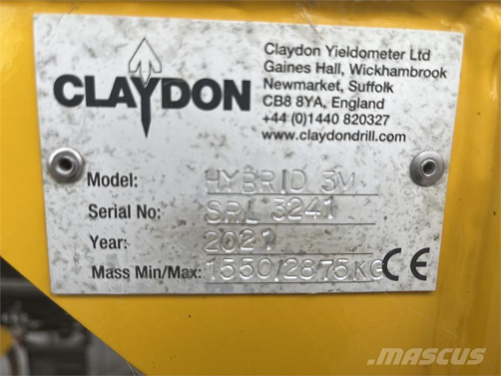 Claydon 3M HYBRID Other farming machines
