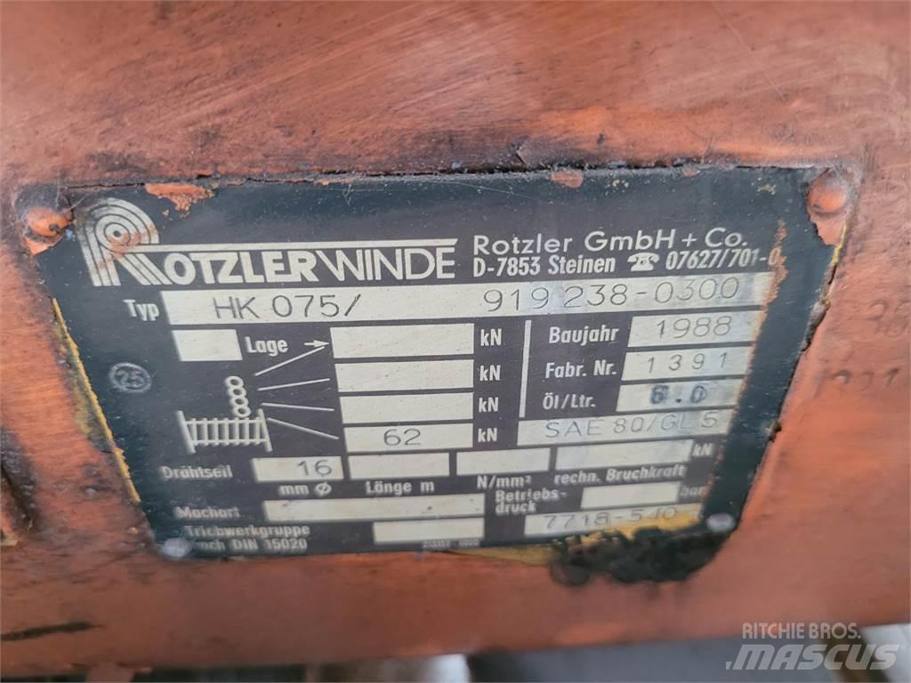 Faun RTF 50 winch Crane spares & accessories