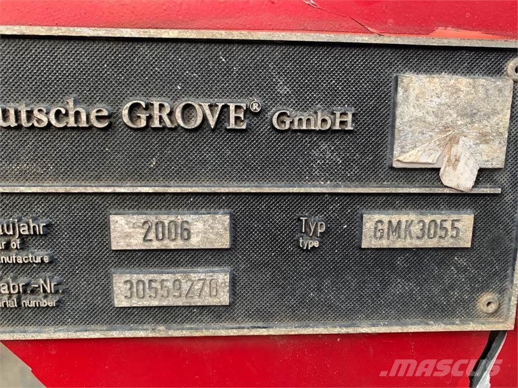 Grove GMK 3055 All terrain cranes