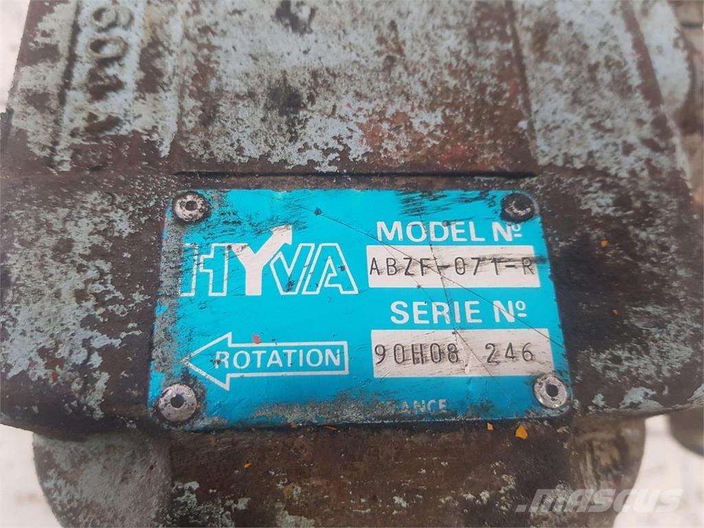 Hyva PTO Pump Crane spares & accessories