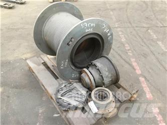 Krupp KMK 4070 winch Crane spares & accessories