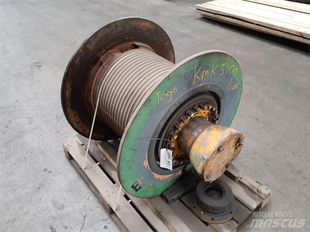 Krupp KMK 5100 winch Crane spares & accessories