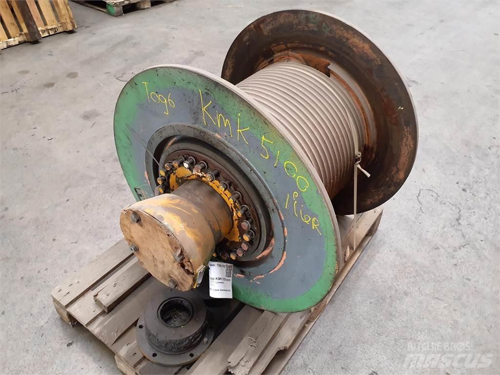 Krupp KMK 5100 winch Crane spares & accessories