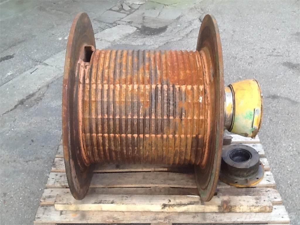 Krupp KMK 5100 winch Crane spares & accessories