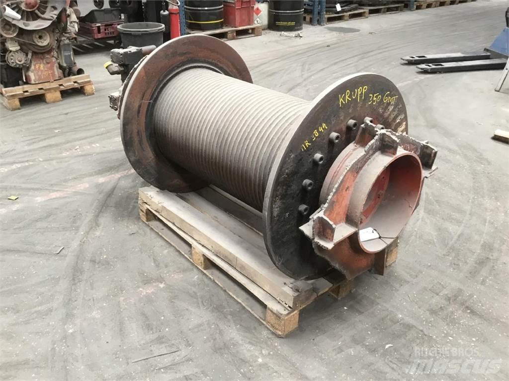 Krupp KMK 8350 winch Crane spares & accessories