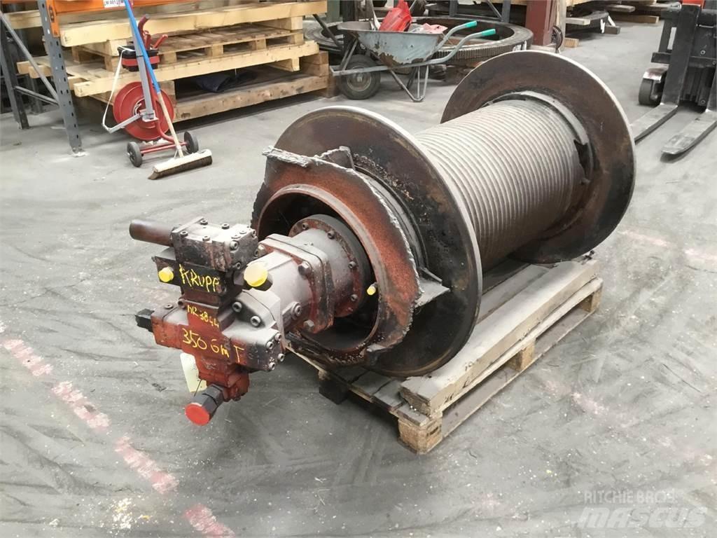 Krupp KMK 8350 winch Crane spares & accessories