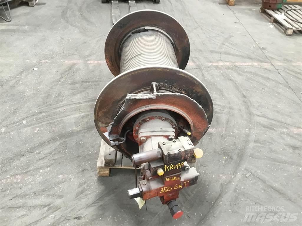Krupp KMK 8350 winch Crane spares & accessories