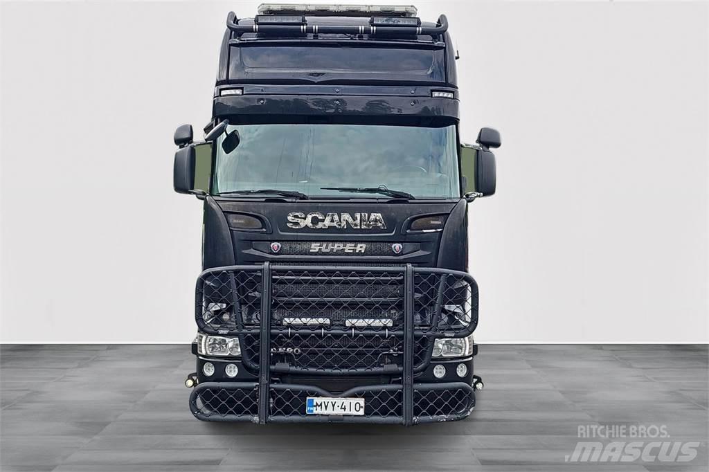 Scania R580 Van Body Trucks