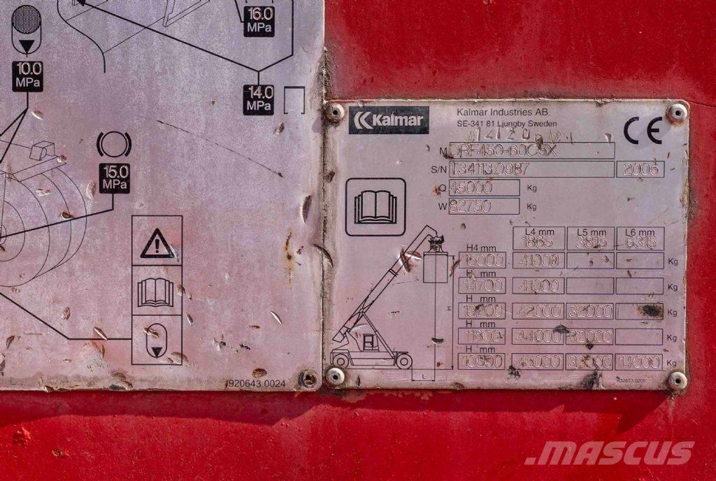 Kalmar DRF450-60C5X Reachstackers