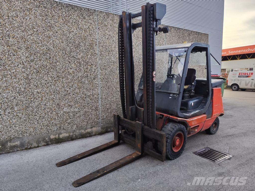 Linde E40P Electric forklift trucks