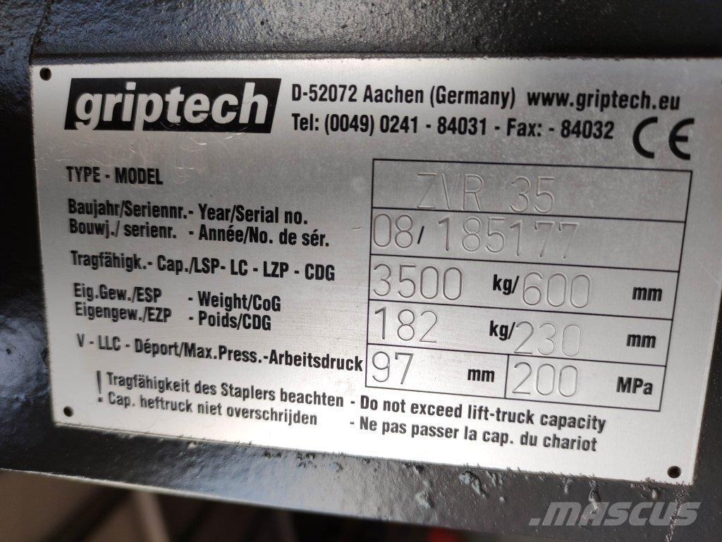 Griptech ZVR35 Others