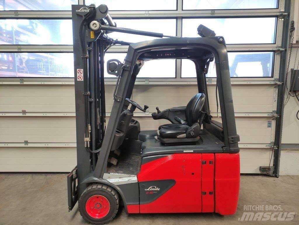 Linde E16-02-386-EVO Electric forklift trucks