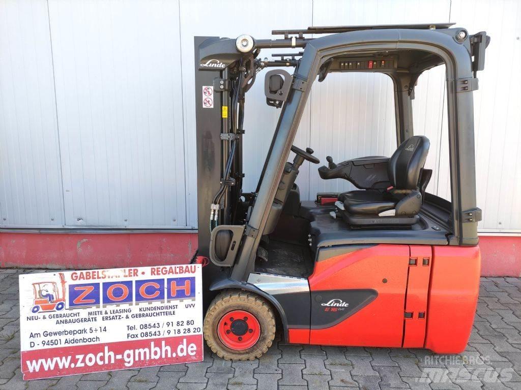 Linde E16C-02-386 EVO Electric forklift trucks
