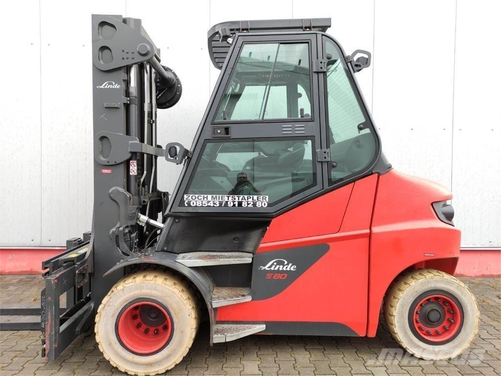 Linde E80-01-127 Electric forklift trucks