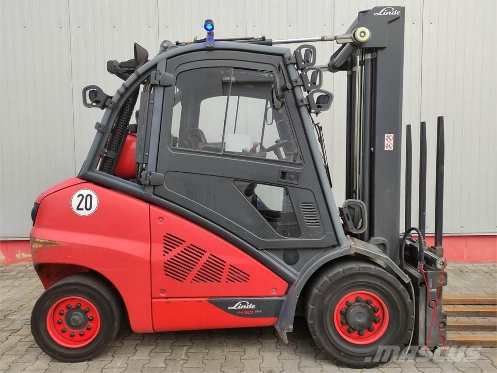Linde H50T-02-394 EVO LPG trucks